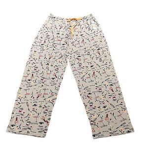 HUE Women’s Make Up Time Sleepwear‎ Pajama Bottoms, Size S, NWT
